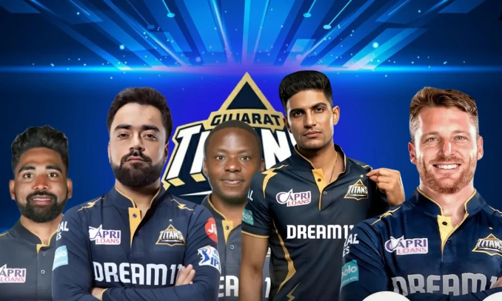 GT-Best-Playing-XI-with-Imapct-Sub-Gujarat-Titans-Gill-Buttler-IPL-2025