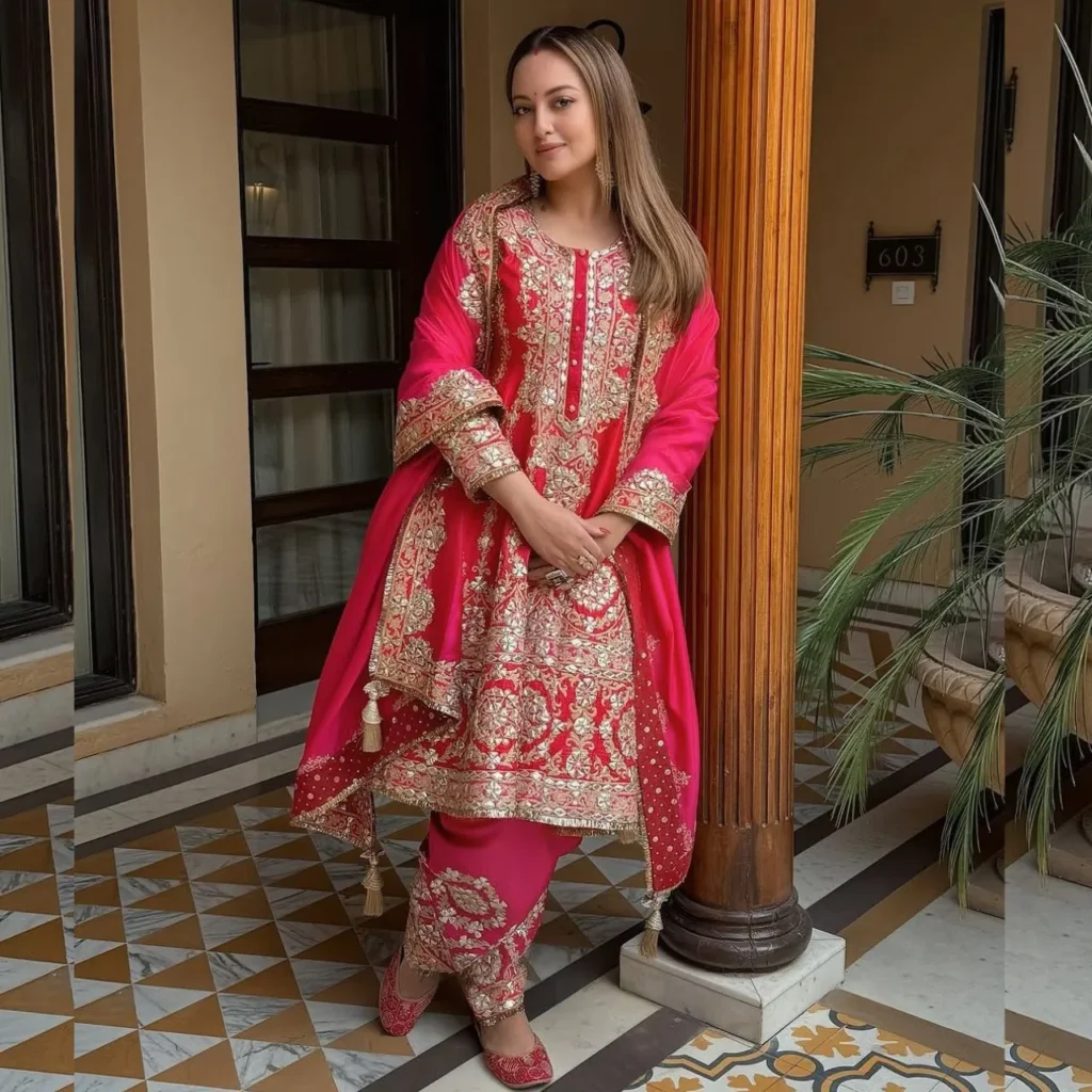 sonakshi-sinha-in-pink-suit-look