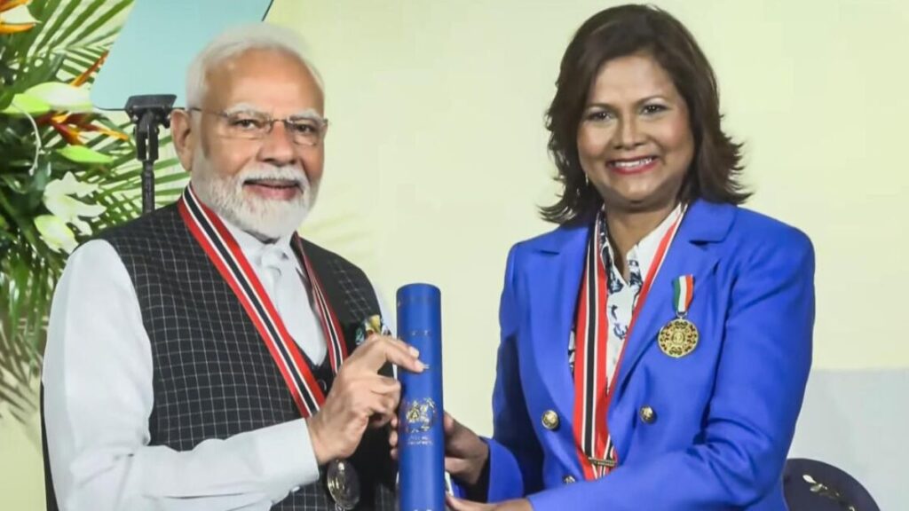 pm-modi-receives-trinidad-and-tobagos-highest-civilian-award