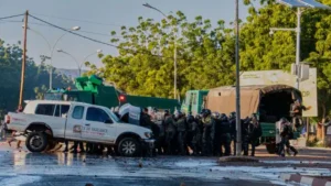 Caameroon-protest