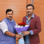 भाजपा के राष्ट्रीय अध्यक्ष नितिन नवीन से आजसू प्रमुख सुदेश महतो ने की मुलाकात