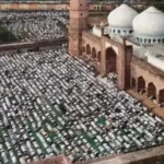 ईद पर मस्जिदों में अदा की गई विशेष नमाज, भोपाल में लगे अमेरिका-इजराइल के खिलाफ नारे