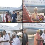 उपराष्ट्रपति सी.पी. राधाकृष्णन कर्नाटक के बेलगावी पहुंचे