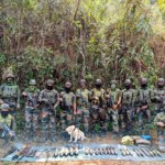 असम राइफल्स का मणिपुर के कामजोंग में बड़ा ऑपरेशन, हथियारों और विस्फोटकों का जखीरा बरामद