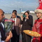 बिश्केक पहुंचे राजनाथ सिंह एससीओ रक्षा मंत्रियों की बैठक में होंगे शामिल