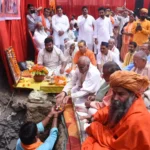 लखनऊ में विहिप के बहुमंजिला कार्यालय का चंपत राय ने किया भूमि पूजन
